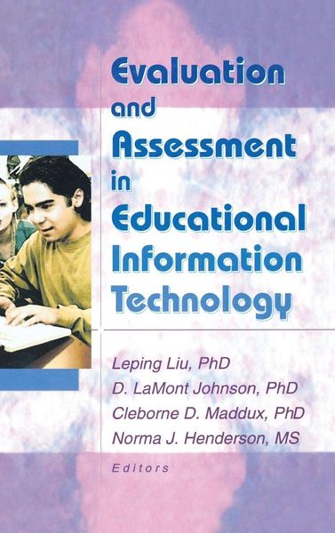Produktbild: Evaluation and Assessment in Educational Information Technology