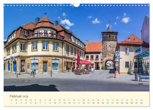 Produktbild: Lichtenfels - die Deutsche Korbstadt (Wandkalender 2026 DIN A3 quer), CALVENDO Monatskalender