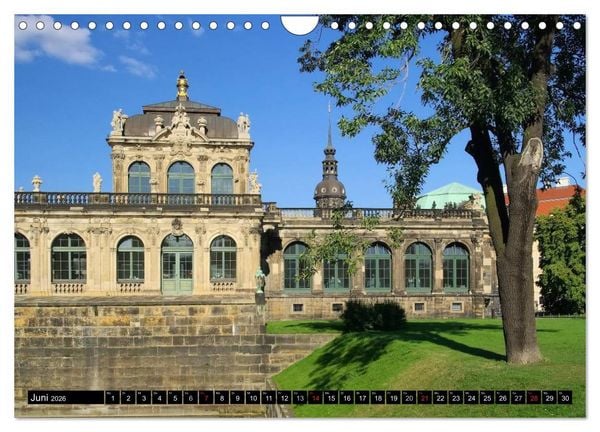 Produktbild: Dresden - Wundersch&ouml;nes Elbflorenz (Wandkalender 2026 DIN A4 quer), CALVENDO Monatskalender