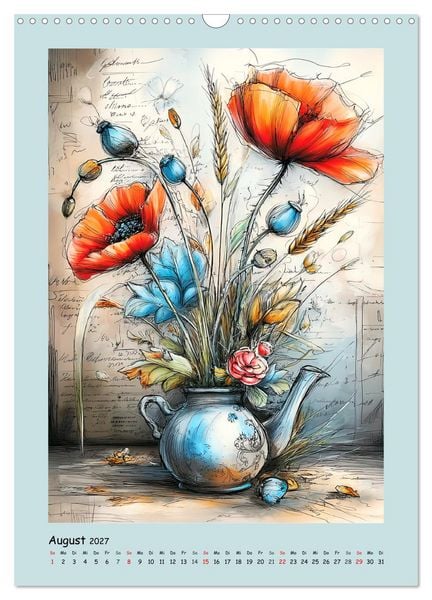Produktbild: Kleine Wunder. Fantasie zwischen Zeit, Herz und Poesie (Wandkalender 2027 DIN A3 hoch), CALVENDO Monatskalender