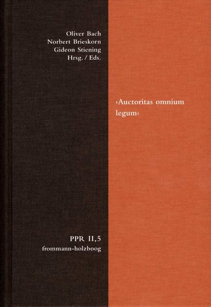 Produktbild: 'Auctoritas omnium legum'
