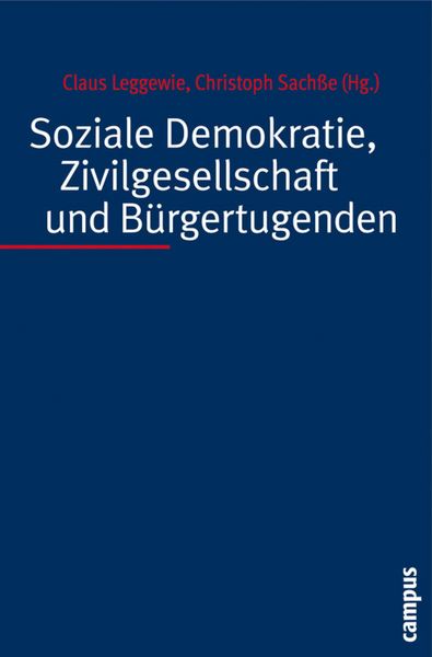 Produktbild: Soziale Demokratie, Zivilgesellschaft und B&uuml;rgertugenden