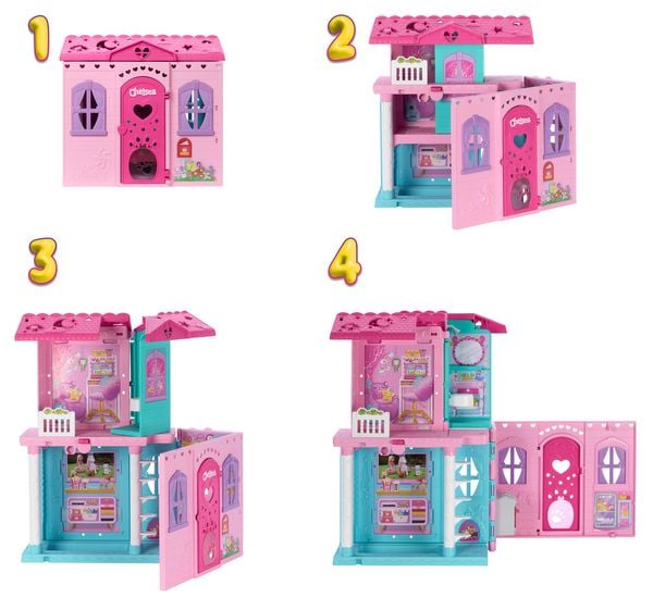 Produktbild: Barbie aufklappbares Chelsea Pop-Up-Haus