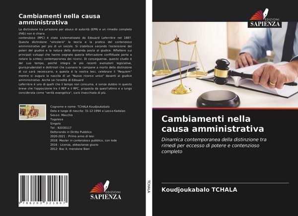 Produktbild: Cambiamenti nella causa amministrativa