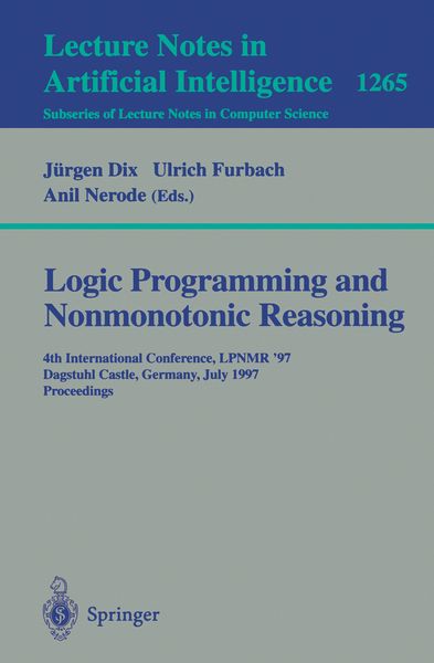 Produktbild: Logic Programming and Nonmonotonic Reasoning