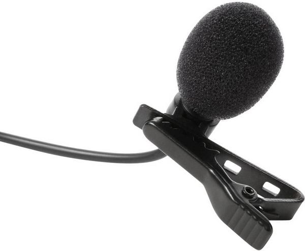 Produktbild: Ansteck Sprach-Mikrofon IK Multimedia MIC LAV &Uuml;bertragungsart (Details):Kabelgebunden inkl. Klammer, inkl. Windschutz