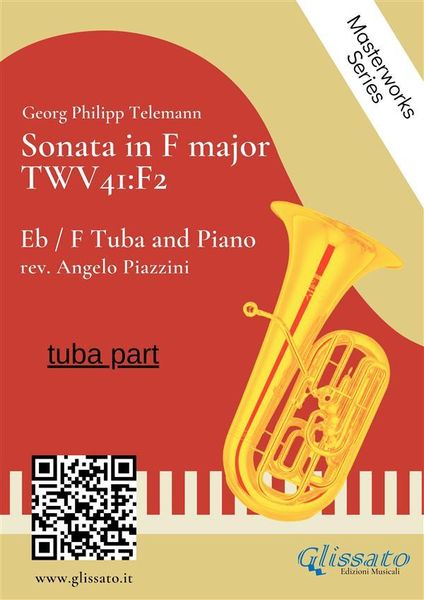 Produktbild: (tuba part) Sonata in F major - Eb/F Tuba and Piano