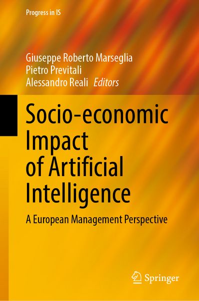 Produktbild: Socio-economic Impact of Artificial Intelligence