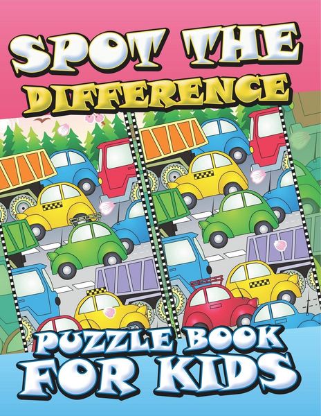 Produktbild: Spot the Difference Puzzle Book for Kids
