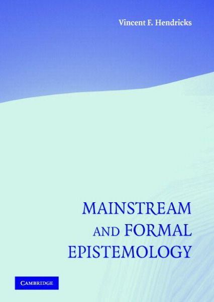 Produktbild: Mainstream and Formal Epistemology