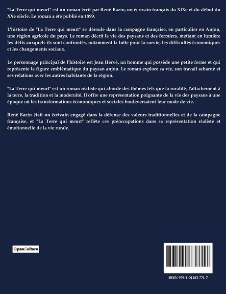 Produktbild: La Terre Qui Meurt