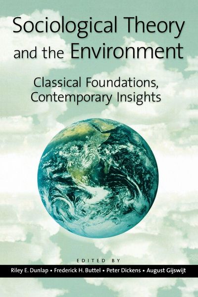 Produktbild: Sociological Theory and the Environment