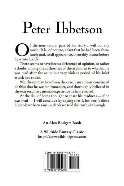 Produktbild: Peter Ibbetson by George Du Maurier, Fiction