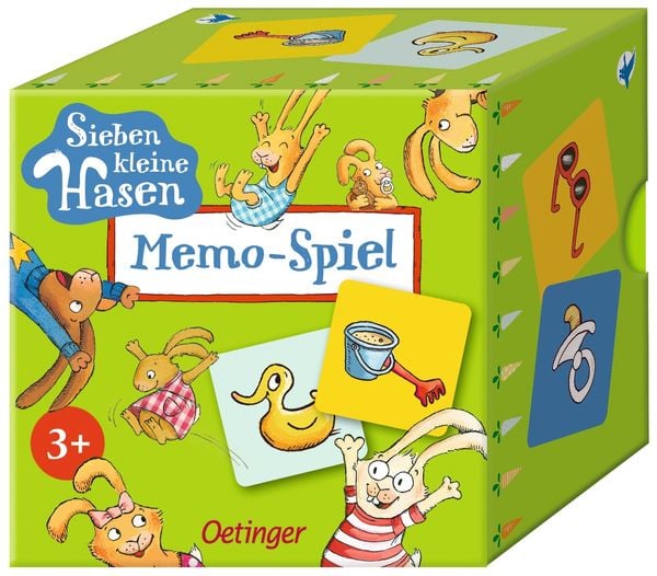 Produktbild: Sieben kleine Hasen. Memo-Spiel