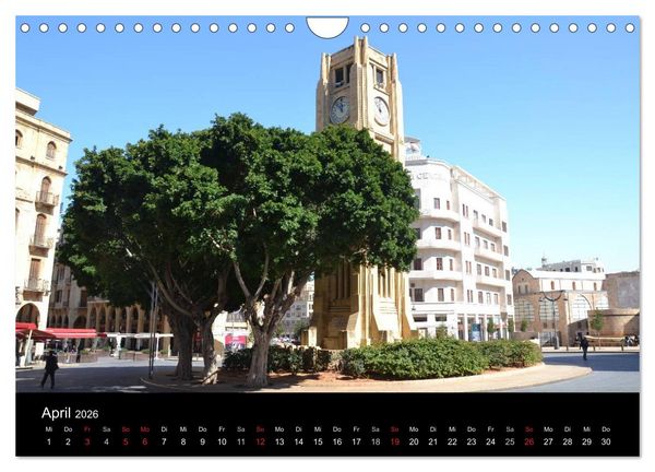 Produktbild: LIBANON 2026 (Wandkalender 2026 DIN A4 quer), CALVENDO Monatskalender