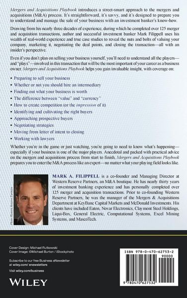 Produktbild: Mergers and Acquisitions Playbook