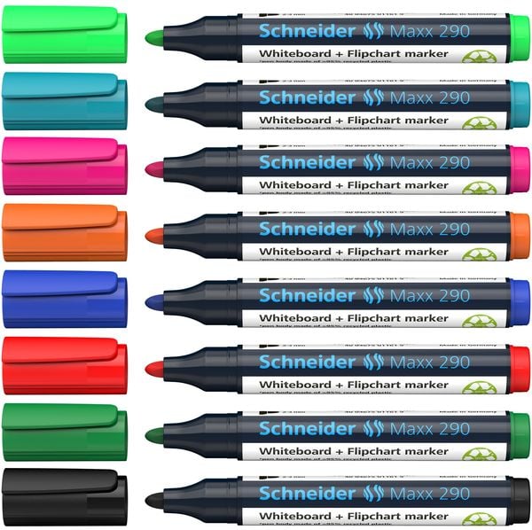 Schneider Whiteboard-Marker Maxx 290, 8er Set