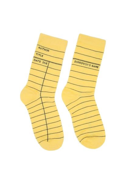Produktbild: Library Card (Yellow) Socks - Small