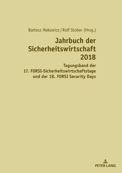 Produktbild: Jahrbuch der Sicherheitswirtschaft 2018