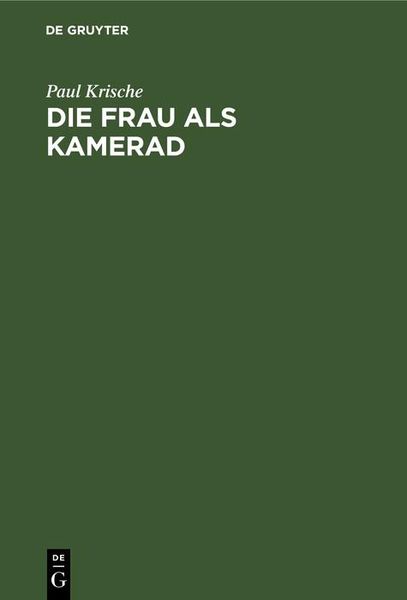 Produktbild: Die Frau als Kamerad