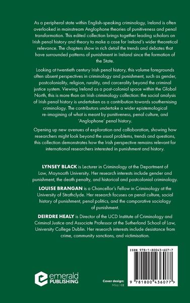 Produktbild: Histories of Punishment and Social Control in Ireland