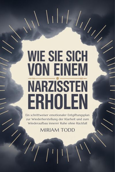 Produktbild: Wie Sie sich von einem Narzissten erholen: Ein schrittweiser emotionaler Entgiftungsplan zur Wiederherstellung der Klarheit und zum Wiederaufbau inner