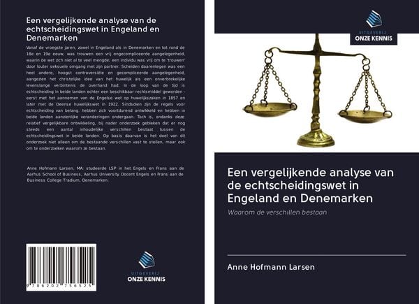 Produktbild: Een vergelijkende analyse van de echtscheidingswet in Engeland en Denemarken