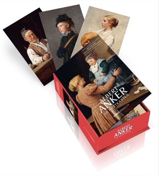 Postkartenbox Albert Anker, Buch von , Weber Verlag AG, 978-3-85932-784-9