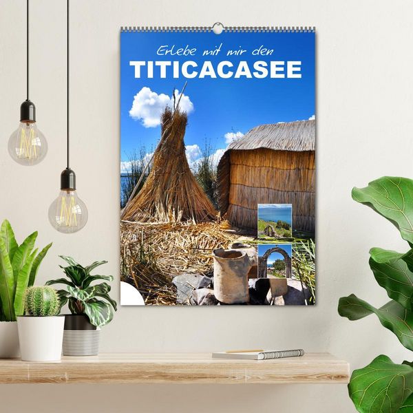 Produktbild: Erlebe mit mir den Titicacasee (Wandkalender 2026 DIN A2 hoch), CALVENDO Monatskalender
