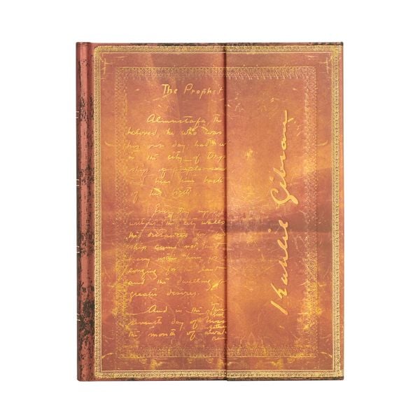 Hardcover Notizbuch Kahlil Gibran, Der Prophet, Ultra, Liniert, Notizbuch von , Paperblanks, 978-1-4397-9296-4
