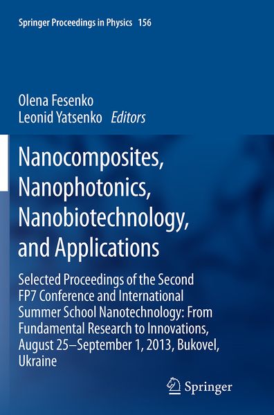 Produktbild: Nanocomposites, Nanophotonics, Nanobiotechnology, and Applications