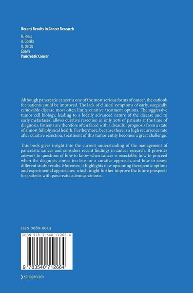 Produktbild: Pancreatic Cancer