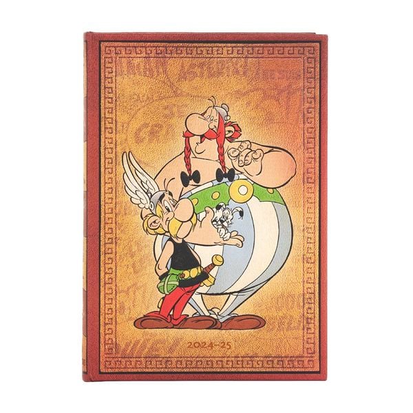 18-Monatskalender 2024 - 2025 Asterix & Obelix, Midi, Horizontal