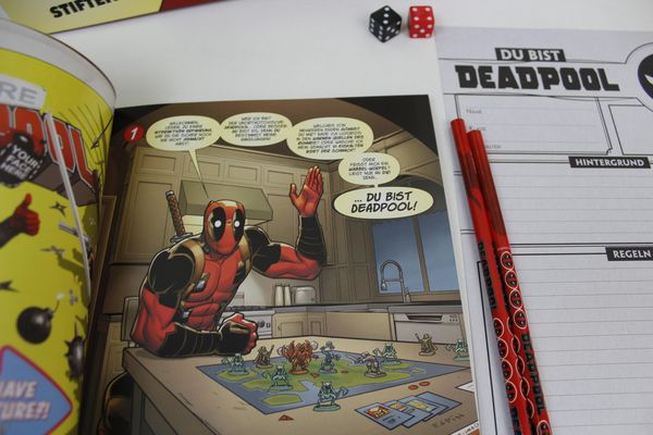Produktbild: Du bist Deadpool - Der interaktive Spiele-Comic