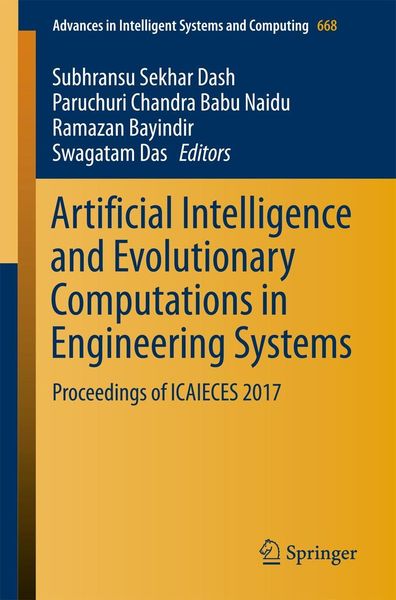 Produktbild: Artificial Intelligence and Evolutionary Computations in Engineering Systems