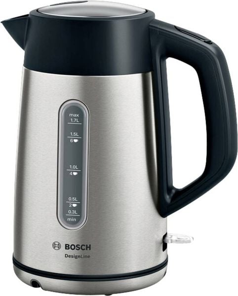 Bosch Haushalt TWK4P440 Wasserkocher Edelstahl Fassungsvermögen: 1.7l