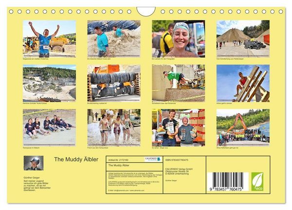 Produktbild: The Muddy &Auml;lbler (Wandkalender 2026 DIN A4 quer), CALVENDO Monatskalender