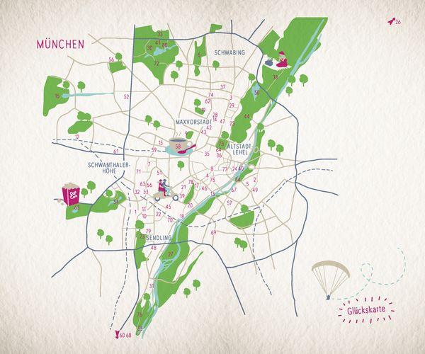 Produktbild: Gl&Atilde;&frac14;cksorte in M&Atilde;&frac14;nchen