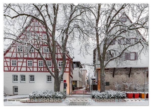 Produktbild: Nagold (Wandkalender 2026 DIN A2 quer), CALVENDO Monatskalender