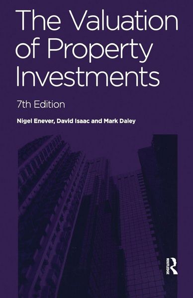 Produktbild: The Valuation of Property Investments