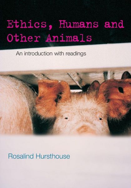 Produktbild: Ethics, Humans and Other Animals