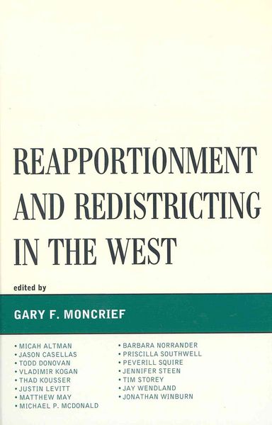 Produktbild: Reapportionment and Redistricting in the West