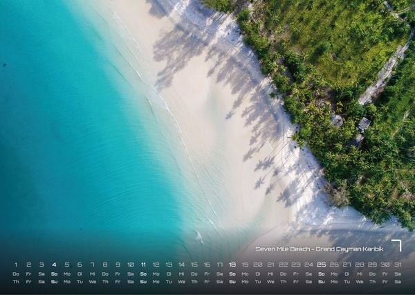 Produktbild: Inseln & Str&auml;nde - Pl&auml;tze zum Entspannen - 2027 - Kalender DIN A3
