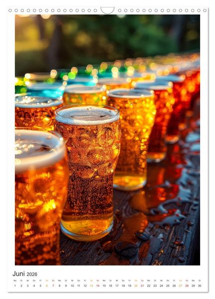 Produktbild: Cooles Bier - K&ouml;stliches aus der Natur. (Wandkalender 2026 DIN A3 hoch), CALVENDO Monatskalender