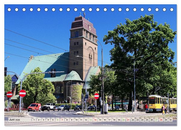 Produktbild: Stettin - Bedeutende Hafenstadt in Polen (Tischkalender 2026 DIN A5 quer), CALVENDO Monatskalender