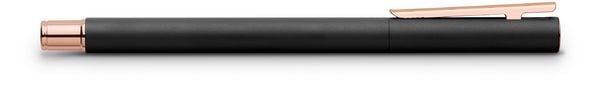 Produktbild: Faber-Castell F&uuml;ller NEO Slim Schwarz, rosegoldfarben M