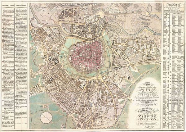 Produktbild: Wien 1824, Historischer Stadtplan 1:6.000, freytag & berndt