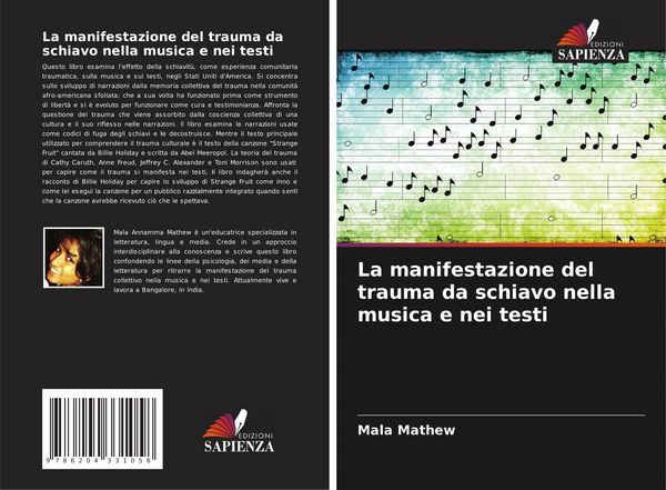 Produktbild: La manifestazione del trauma da schiavo nella musica e nei testi