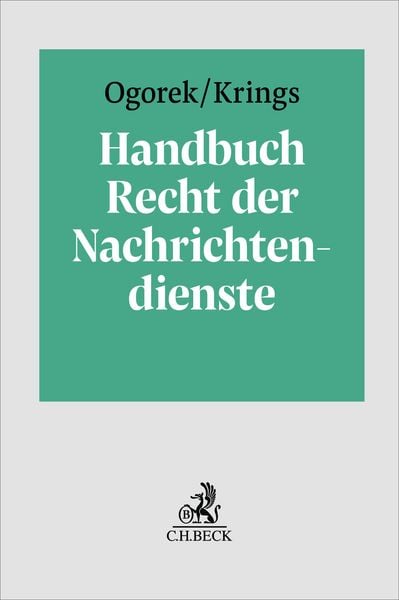 Produktbild: Handbuch Recht der Nachrichtendienste