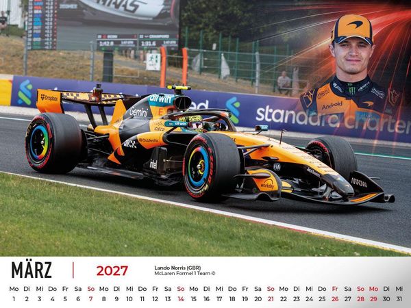 Produktbild: Formel 1 World Championship Kalender 2027